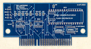 Плата картриджа с микросхемами в корпусах SOIC
